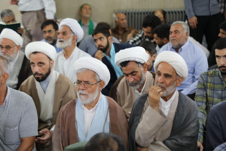 آیین بزرگداشت استاد پیشکسوت حوزه علمیه استان یزد