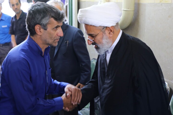 آیین بزرگداشت استاد پیشکسوت حوزه علمیه استان یزد