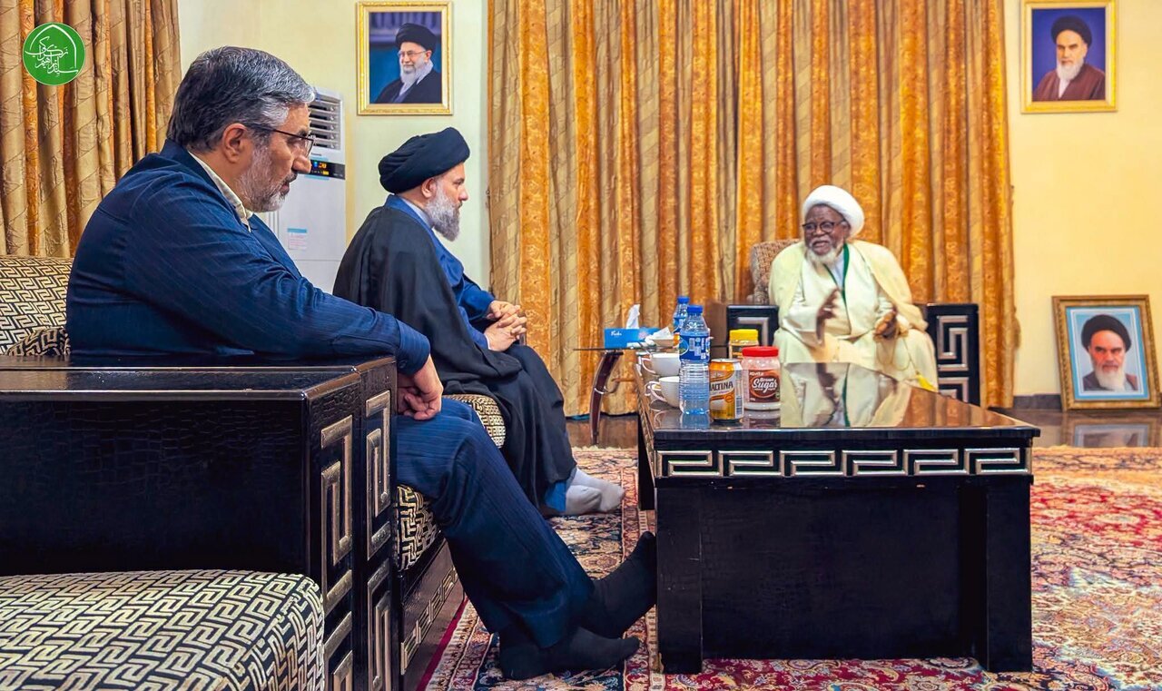 Pertemuan Pemimpin Baru Universitas Al-Mustafa di Nigeria dengan Syekh Ibrahim Zakzaky