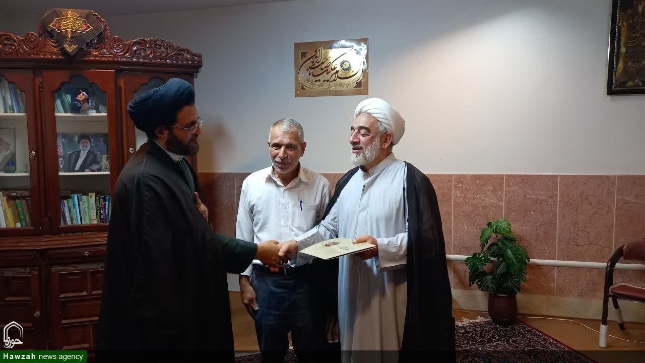 اعضای مجمع شاهد و ایثارگر حوزه علمیه اصفهان با جانبازان دیدار کردند + تصاویر