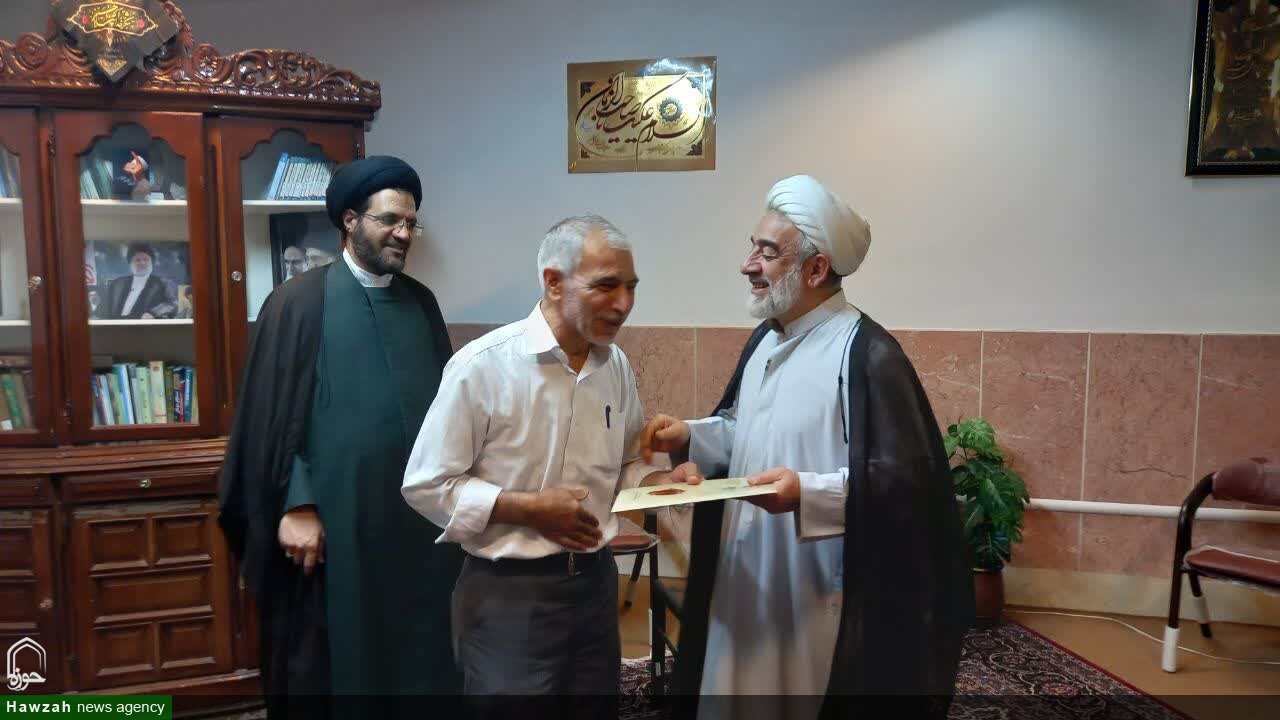 اعضای مجمع شاهد و ایثارگر حوزه علمیه اصفهان با جانبازان دیدار کردند + تصاویر