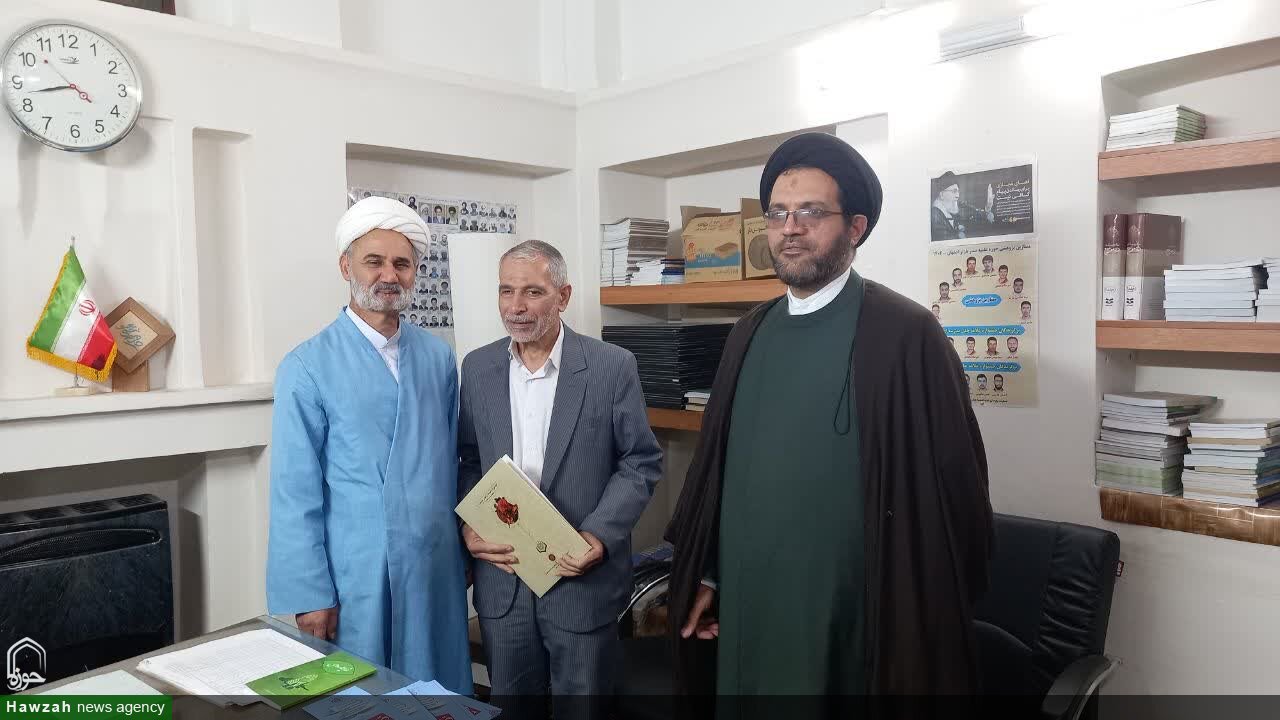 اعضای مجمع شاهد و ایثارگر حوزه علمیه اصفهان با جانبازان دیدار کردند + تصاویر