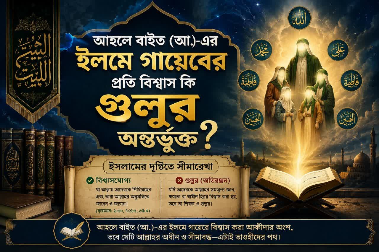 আহলে বাইত (আ.)-এর ইলমে গায়েবের প্রতি বিশ্বাস কি গুলুর অন্তর্ভুক্ত?