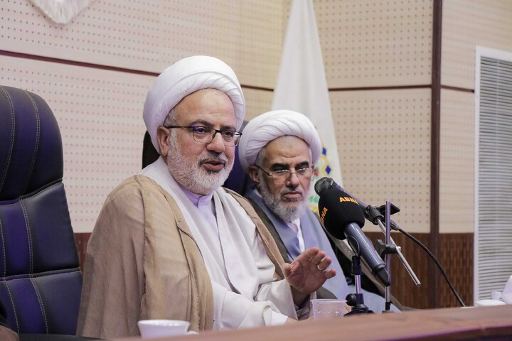 تصاویر/ آیین رونمایی از فراخوان کنگره بین‌المللی «امناء‌الرسل»