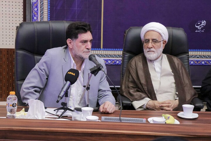 تصاویر/ آیین رونمایی از فراخوان کنگره بین‌المللی «امناء‌الرسل»