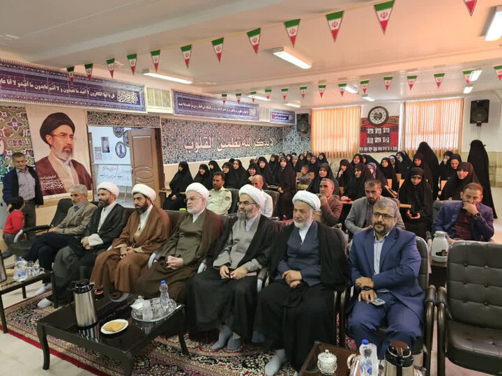 مراسم آغاز سال تحصیلی جدید مدرسه علمیه خواهران سریش‌آباد