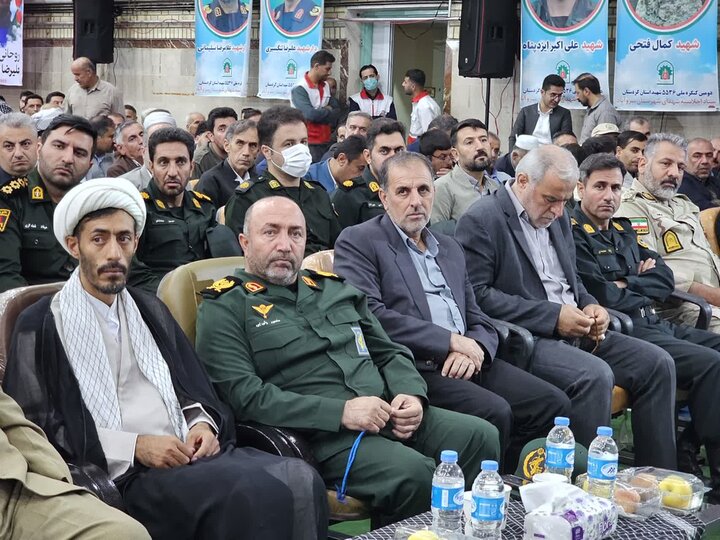 تصاویر/برگزاری دومین اجلاسیه شهدای شهرستان سروآباد