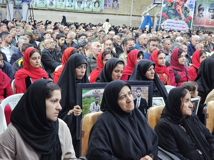 تصاویر/برگزاری دومین اجلاسیه شهدای شهرستان سروآباد