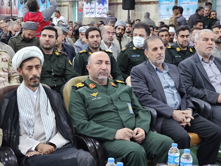 تصاویر/برگزاری دومین اجلاسیه شهدای شهرستان سروآباد