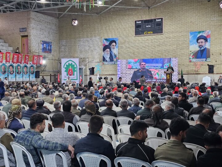 تصاویر/برگزاری دومین اجلاسیه شهدای شهرستان سروآباد