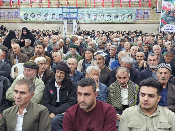 تصاویر/برگزاری دومین اجلاسیه شهدای شهرستان سروآباد