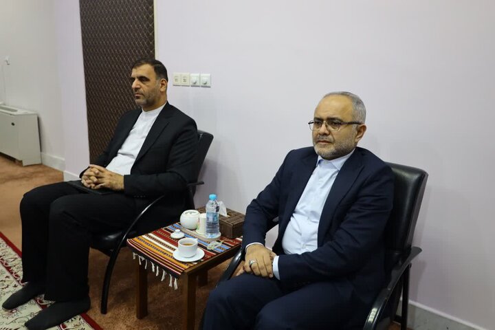 دیدار دادستان قضات کور با حجت الاسلام لائینی