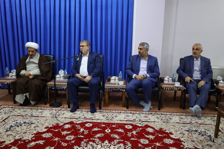 دیدار دادستان قضات کور با حجت الاسلام لائینی