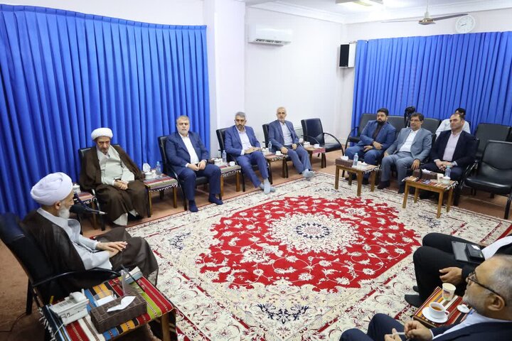 دیدار دادستان قضات کور با حجت الاسلام لائینی