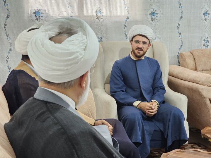 تصاویر/دیدار نماینده ولی‌فقیه در کردستان با جمعی از طلاب شاغل در سازمان عقیدتی سیاسی فراجا