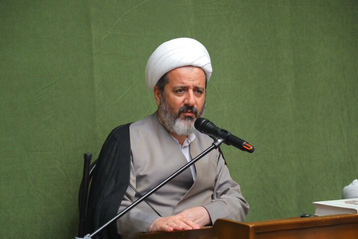تصاویر/ جلسه افتتاحیه طرح های مدرسه علمیه آیت الله العظمی بروجردی (قدس سرّه) _ (مدرسه خان)