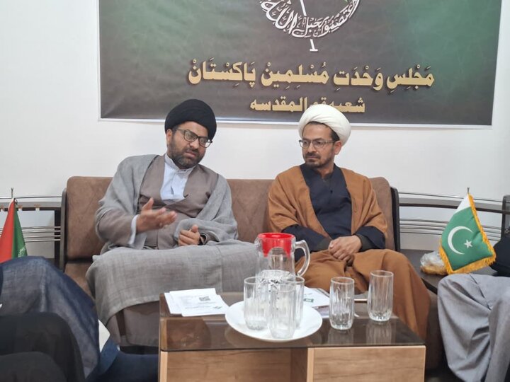 صراط تبلیغی مرکز پاکستان کے وفد کا ایم ڈبلیو ایم قم کے مرکزی آفس کا دورہ؛ پاکستان میں تبلیغی سرگرمیوں اور مواقع پر تبادلہ خیال