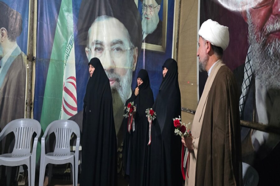 بازدید معاون فرهنگی حوزه های علمیه خواهران کشور از موکب های حوزه علمیه خواهران استان یزد