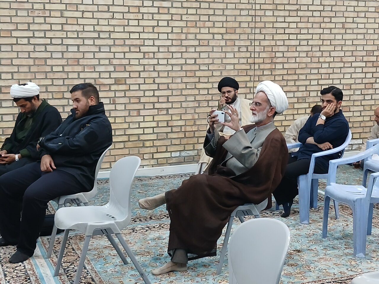 مراسم بزرگداشت سالگرد حماسه طوفان الاقصی و یاد و خاطره مجاهدان شهید فی طریق القدس در حسینیه هنرمشهد
