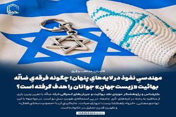 عکس نوشت| مهندسیِ نفوذ در لایه‌هایِ پنهان؛ چگونه فرقه‌یِ ضالّه بهائیت «زیست‌جهانِ» جوانان را هدف گرفته است؟