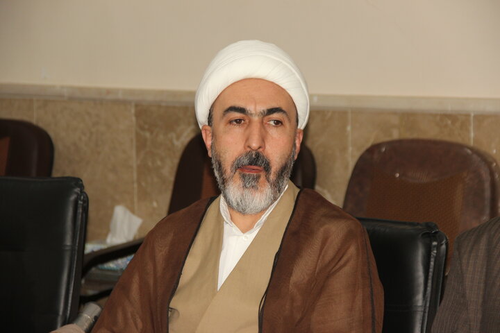 تصاویر / ستاد راهبری جمعیت حوزه علمیه استان قزوین برگزار شد