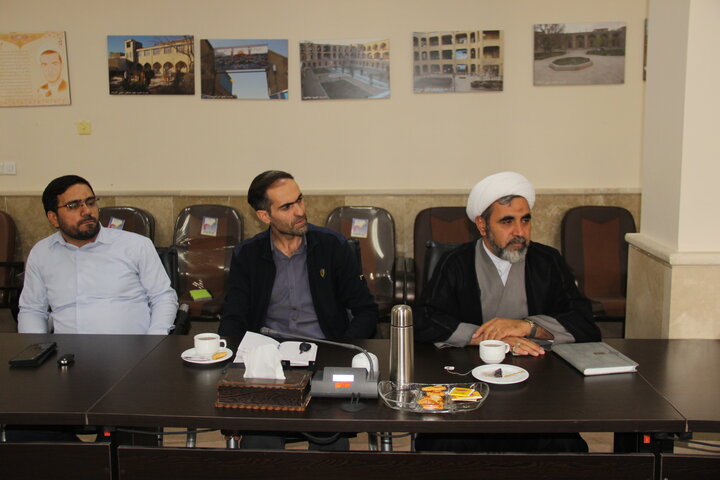 تصاویر / ستاد راهبری جمعیت حوزه علمیه استان قزوین برگزار شد