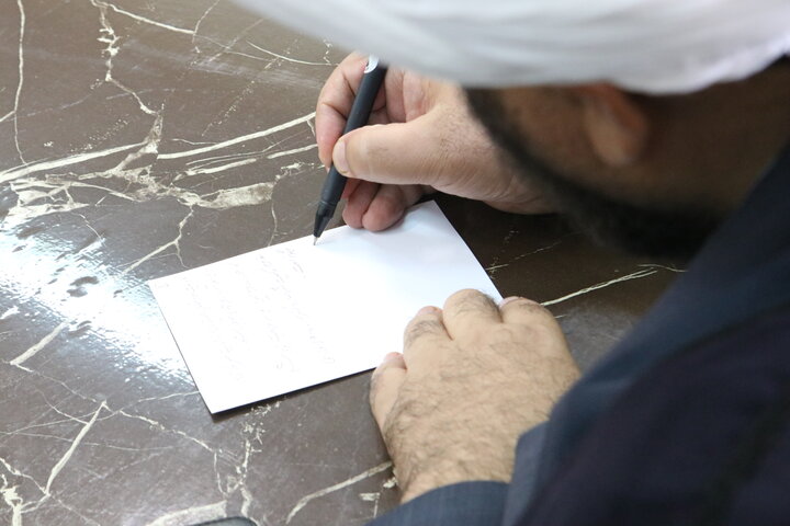 تصاویر/ نشست صمیمی رابطین طرح هجرت و طرح امین طلاب خواهر و برادر حوزه علمیه همدان