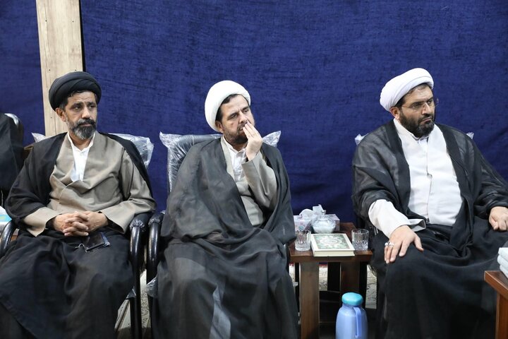 بازدید حجت الاسلام والمسلمین احمد فرخ مسئول دبیرخانه شورای عالی حوزه های علمیه  از مدرسه علمیه آل یاسین قم