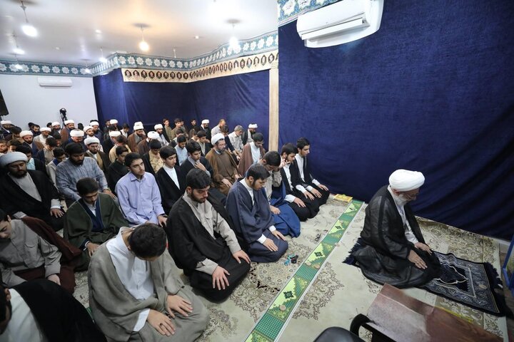بازدید حجت الاسلام والمسلمین احمد فرخ مسئول دبیرخانه شورای عالی حوزه های علمیه  از مدرسه علمیه آل یاسین قم