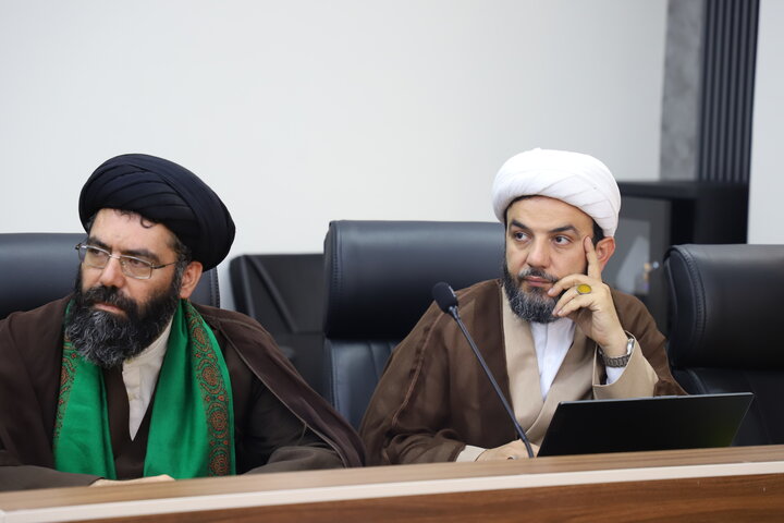 تصاویر/ جلسه قرارگاه بلاغ مبین کردستان با حضور معاون تبلیغ و امور فرهنگی حوزه های علمیه کشور
