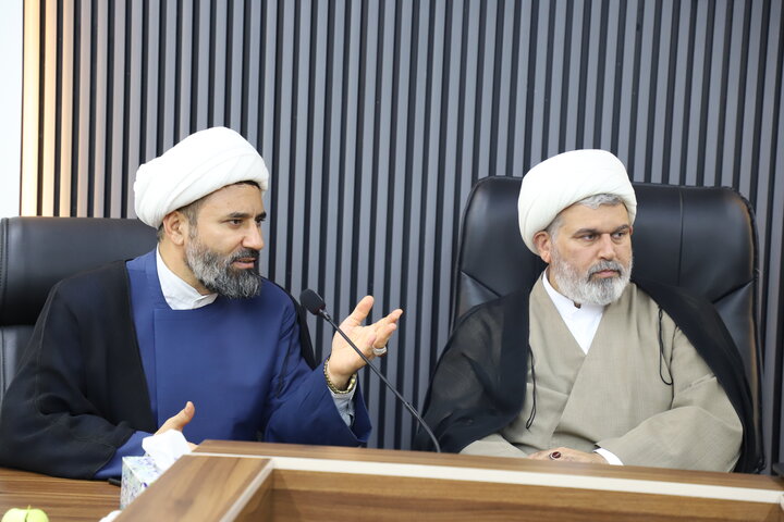 تصاویر/ جلسه قرارگاه بلاغ مبین کردستان با حضور معاون تبلیغ و امور فرهنگی حوزه های علمیه کشور