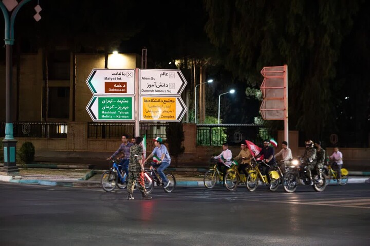 تصاویر/ کاروان دوچرخه سواری