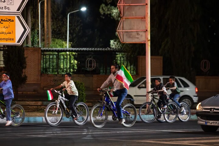 تصاویر/ کاروان دوچرخه سواری