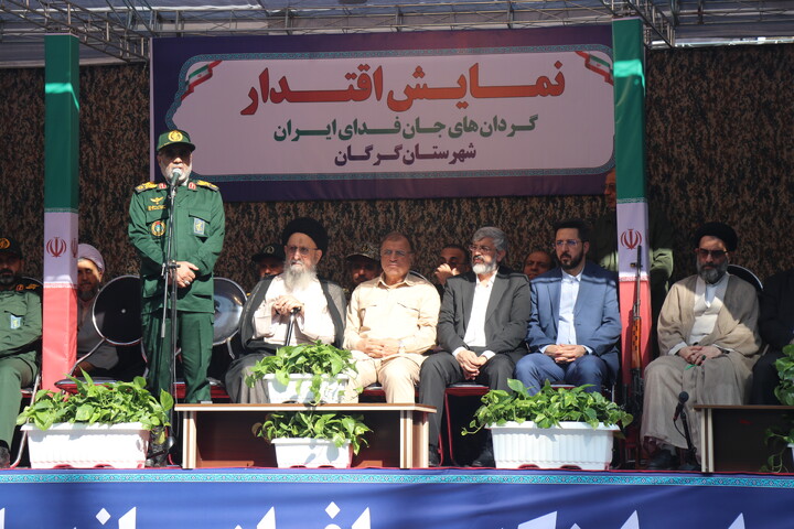 تصاویر / نمایش اقتدار گردان های جان فدا در گرگان