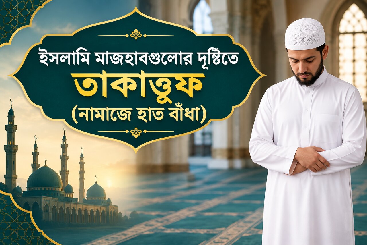 ইসলামি মাজহাবগুলোর দৃষ্টিতে তাকাত্তুফ (নামাজে হাত বাঁধা)