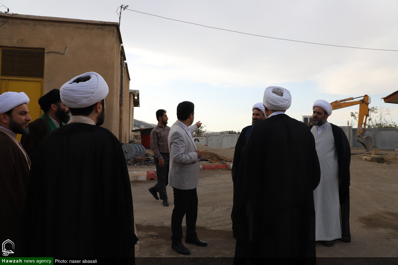 تصاویر/ بازدید معاون تبلیغ حوزه های علمیه کشور از مرکز صدا و سیمای استان کردستان