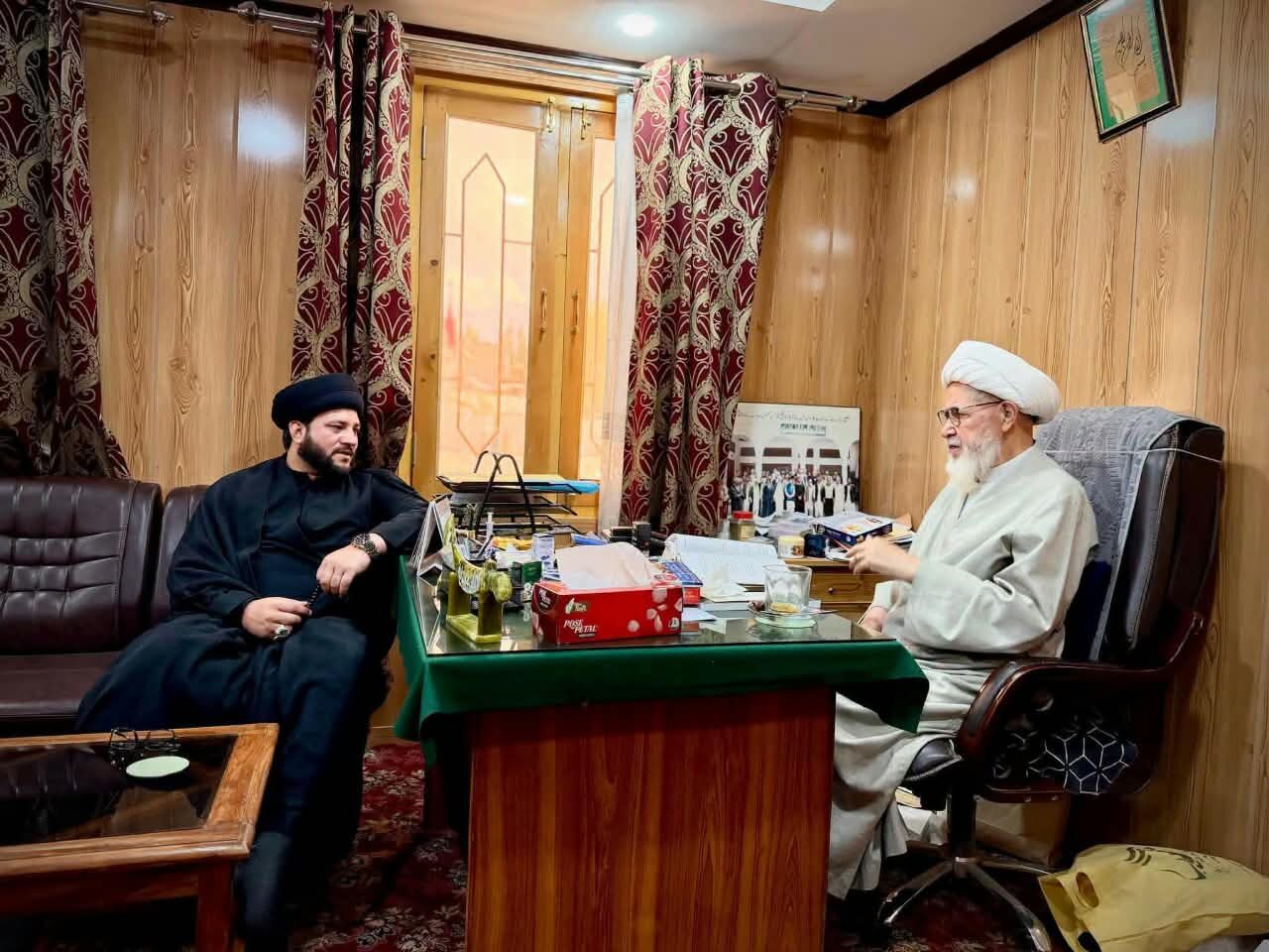 مولانا سید کرار الحسینی کا دورۂ سکردو؛ علماء و سماجی شخصیات سے ملاقات
