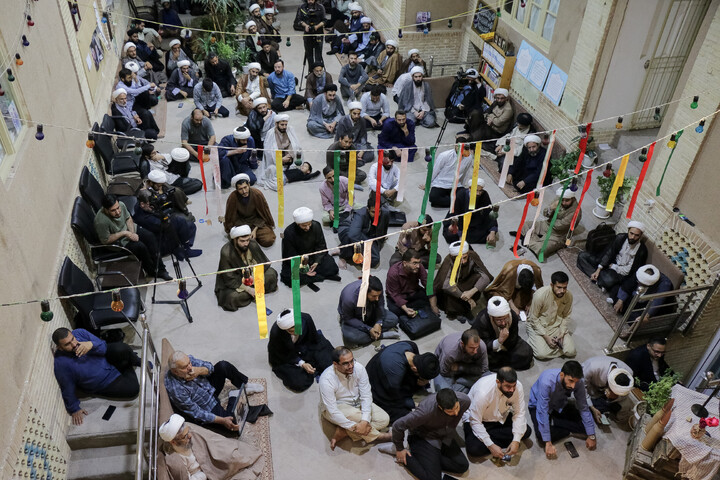 تصاویر/ یادواره شهدای دفاع مقدس و بزرگداشت امام شهید و شهدای جنگ رمضان در مرکز تخصصی اخلاق و معنویت آیت الله سعادت پرور ره