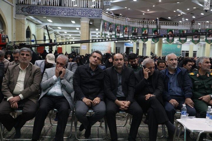 تصاویر / مراسم سالگرد شهادت شهید همدانی در همدان