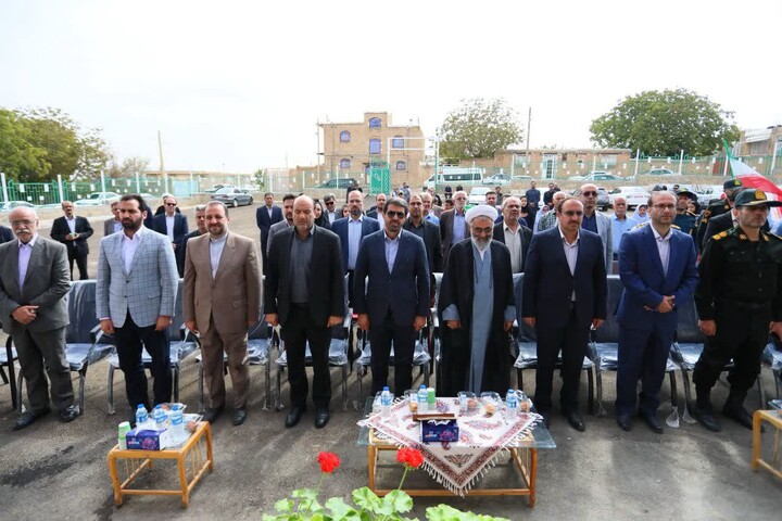 تصاویر /  افتتاح مدرسه ۷ کلاسه «بامداد امید» در روستای بیان نهاوند
