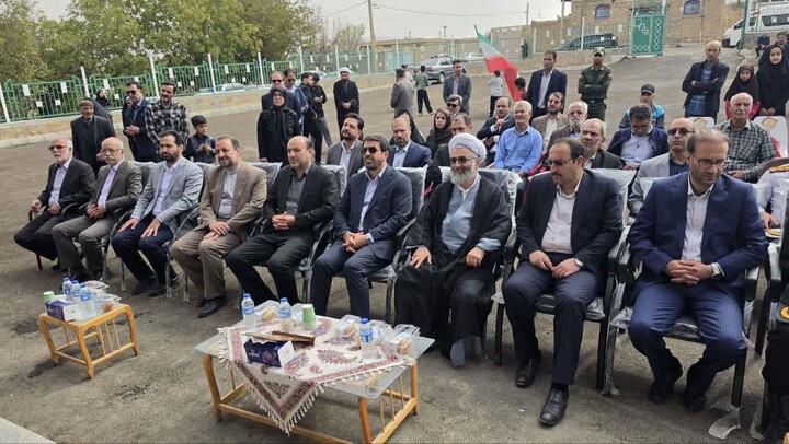تصاویر / افتتاح مدرسه ۷ کلاسه «بامداد امید» در روستای بیان نهاوند