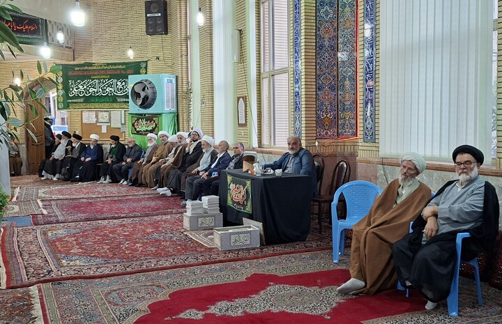 تصاویر |مراسم بزرگداشت حضرت آیت الله العظمی شبیری زنجانی در خوانسار