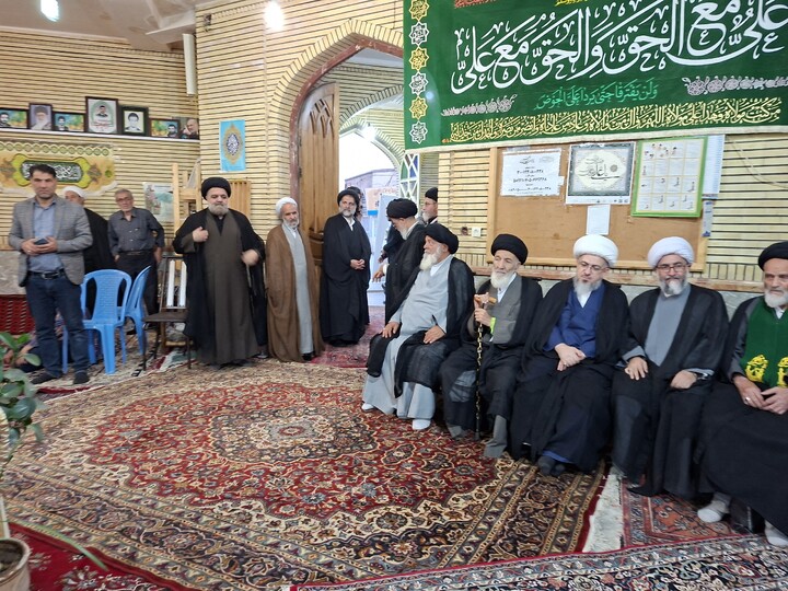 تصاویر |مراسم بزرگداشت حضرت آیت الله العظمی شبیری زنجانی در خوانسار
