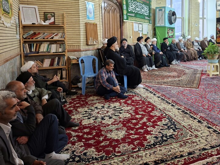 تصاویر |مراسم بزرگداشت حضرت آیت الله العظمی شبیری زنجانی در خوانسار