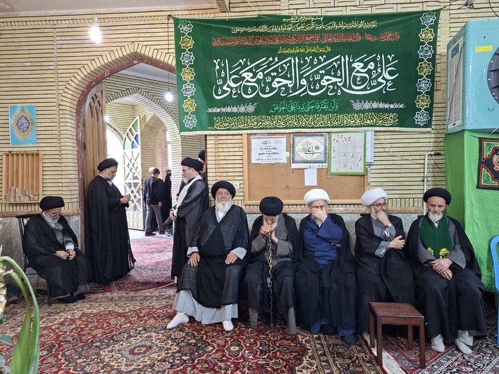 تصاویر |مراسم بزرگداشت حضرت آیت الله العظمی شبیری زنجانی در خوانسار