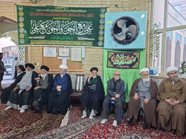 تصاویر |مراسم بزرگداشت حضرت آیت الله العظمی شبیری زنجانی در خوانسار