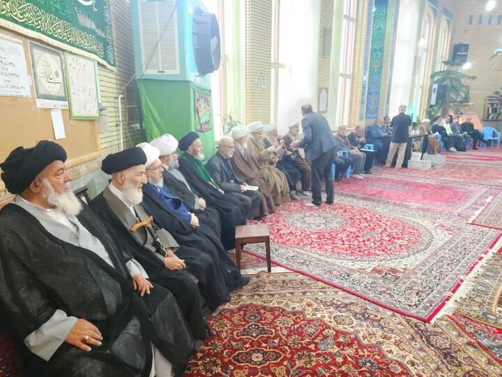 تصاویر |مراسم بزرگداشت حضرت آیت الله العظمی شبیری زنجانی در خوانسار