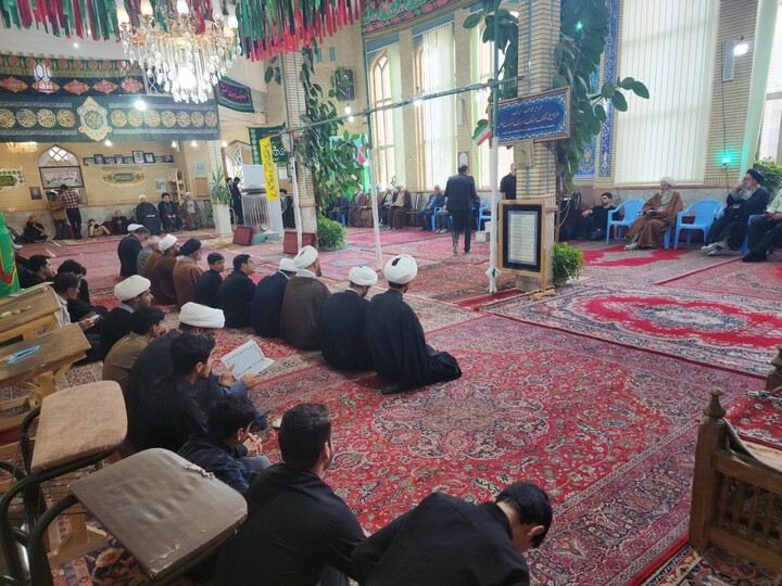 تصاویر |مراسم بزرگداشت حضرت آیت الله العظمی شبیری زنجانی در خوانسار