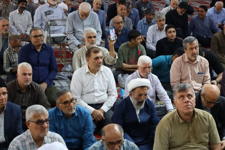 تصاویر/ نماز عبادی سیاسی جمعه در شهرستان ساری
