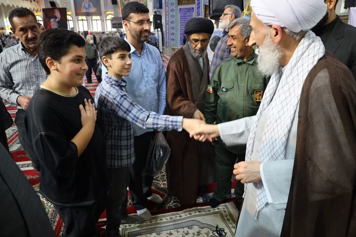 تصاویر/ نماز عبادی سیاسی جمعه در شهرستان ساری